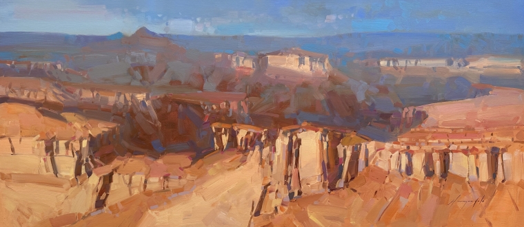 Grand Canyon, Original oil Painting, Handmade artwork, One of a Kind                